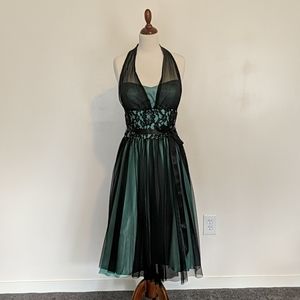 BETSY & ADAM Knee Length Cocktail Dress